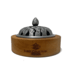 Encensoir Artisanal Bois de Teck "Le Lotus"