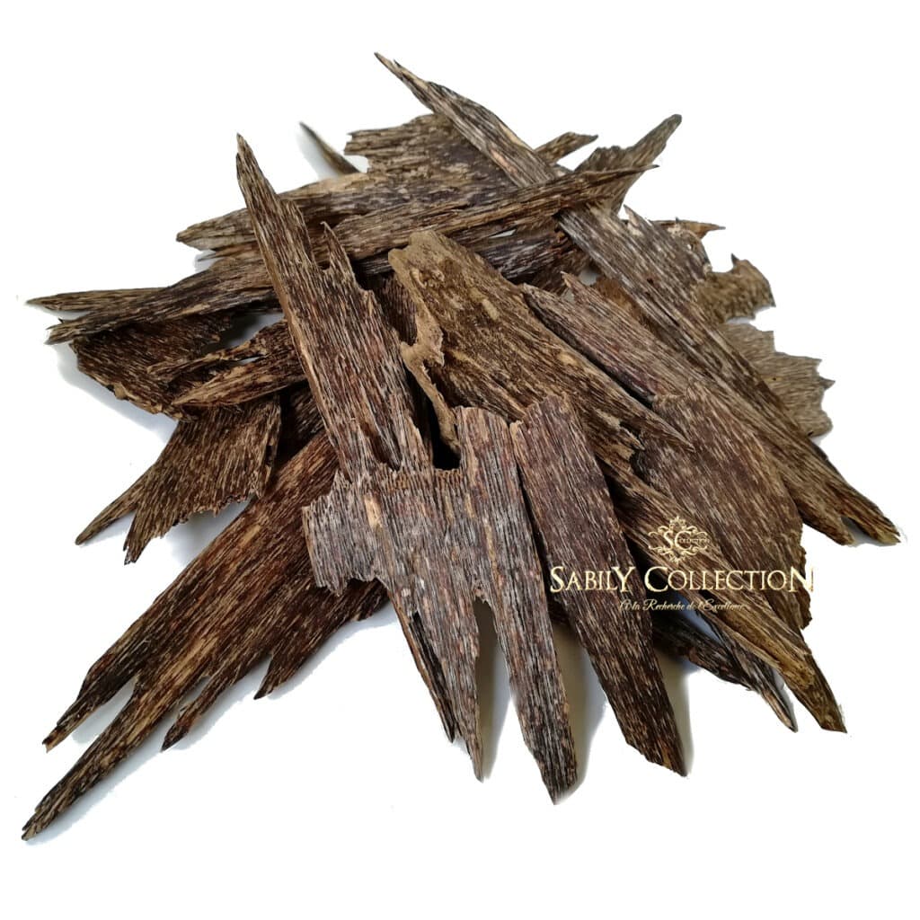 Wild Oud Chips Kalimantan Borneo Agarwood Grade Double Super Indonesia