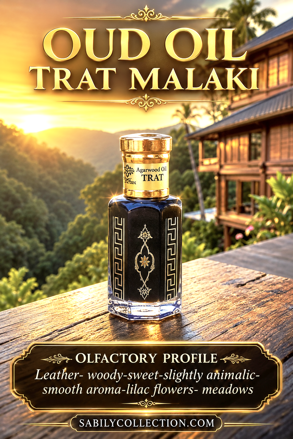 Oud Oil Trat Aged 2020 (Malaki Grade) Pure Agarwood Oil Dehn Al Oud Thailand - Image 2