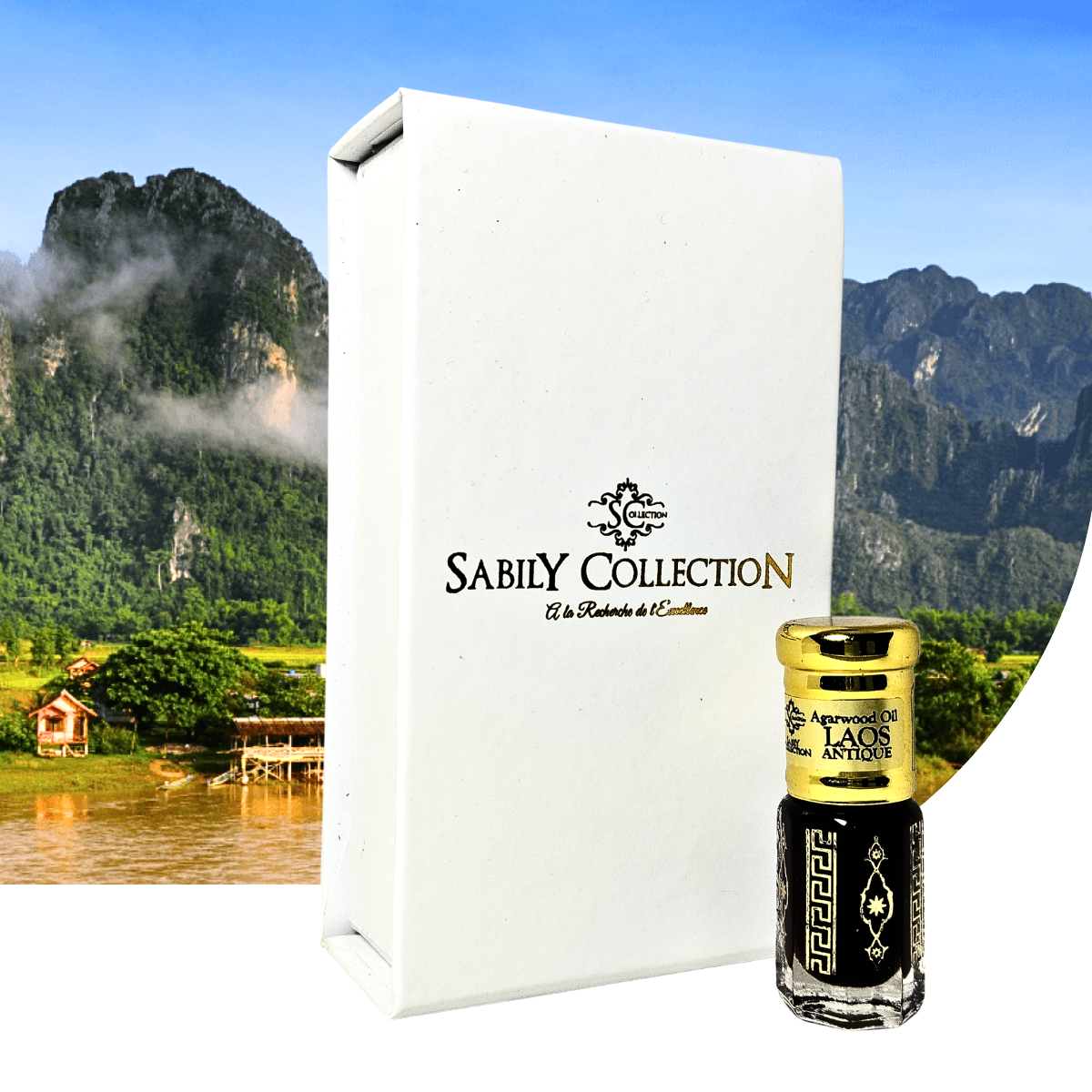 Huile de Oud Laos Âgée 2019 (Grade Antique) Bois d’Agar Pure Dehn Al Oud Origine Laos