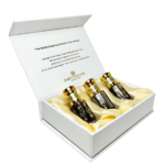 Huiles de Oud Pure Grade Malaki Rainforest Box 18ml | Dehn Al Oud Premium | Coffret Luxe Oud Naturel