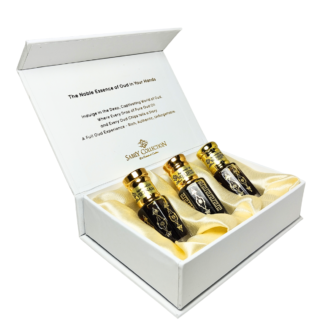 Huiles de Oud Pure Grade Malaki Rainforest Box 18ml | Dehn Al Oud Premium | Coffret Luxe Oud Naturel