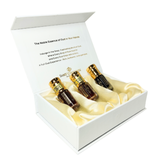 Coffret Heritage Oud & Ambre 9ml | Huiles de Oud Antique Agarwood Oil Premium | Ambregris Huile de Parfum