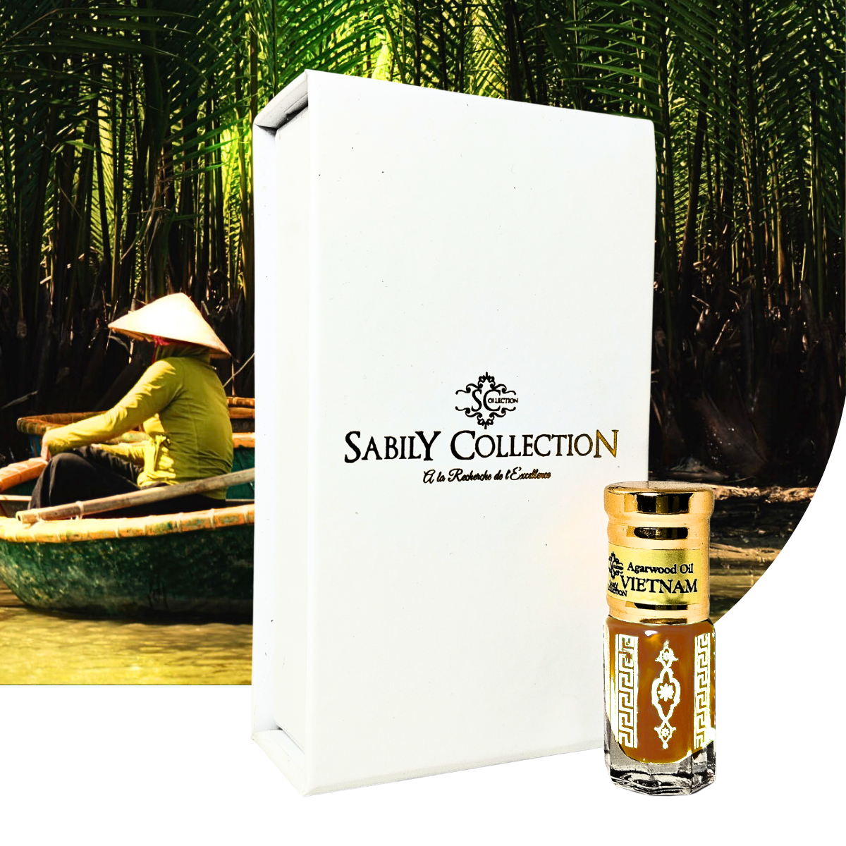 Oud Oil Vietnam VIP Pure Agarwood Oil Dehn Al Oud Vietnam