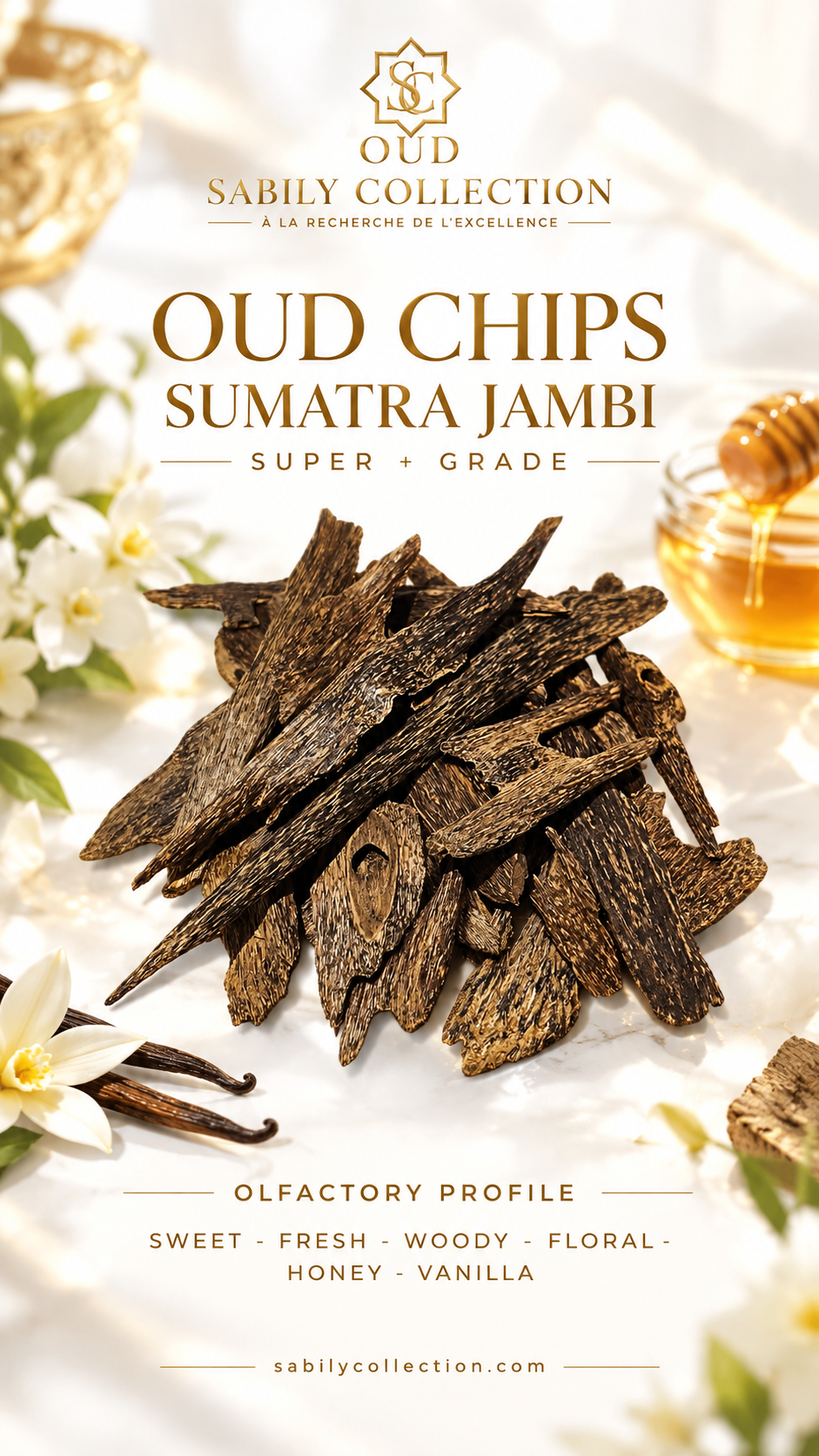 Wild Oud Chips Jambi Sumatra Agarwood Super+ Indonesia - Image 2